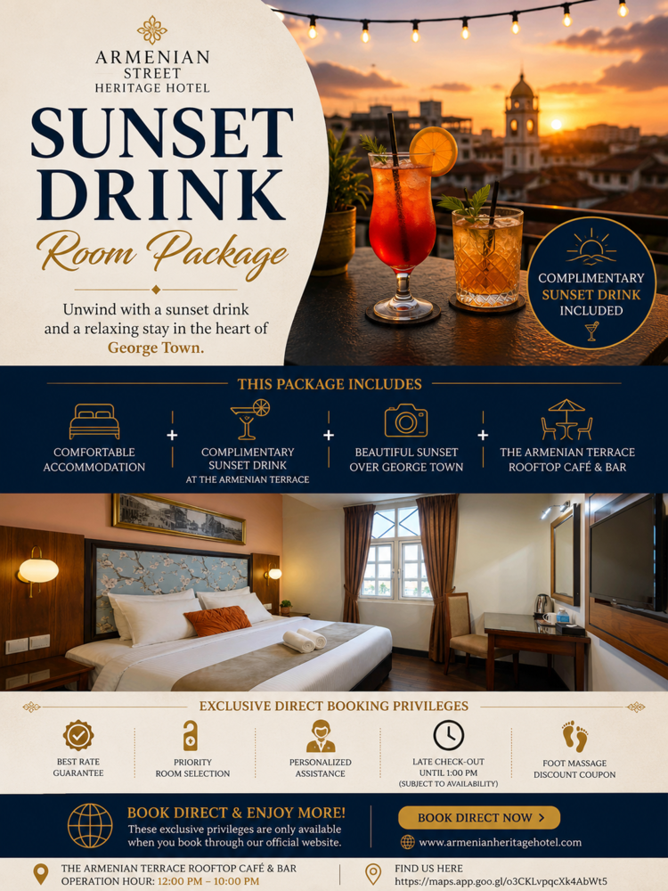 Sunset Drink Package — An Official Website Exclusive